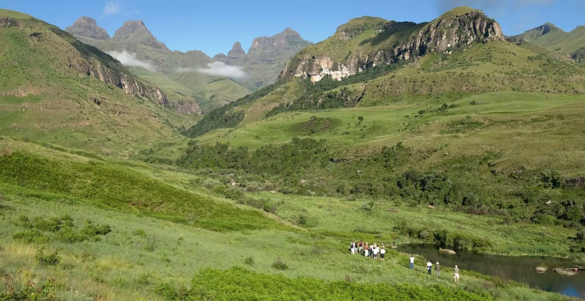 Hike in the Drakensberg Mountains (pay on site)