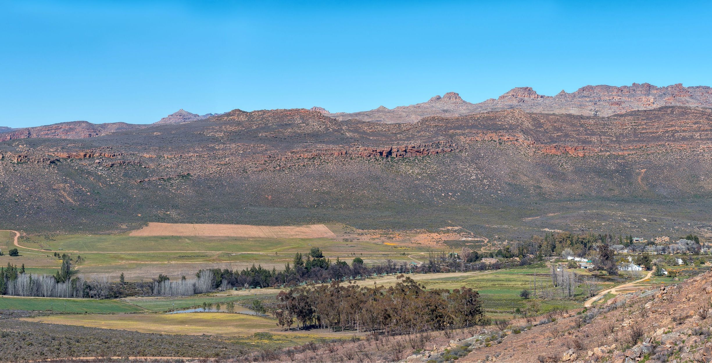 Drive from Paternoster to the Cederberg Mountains