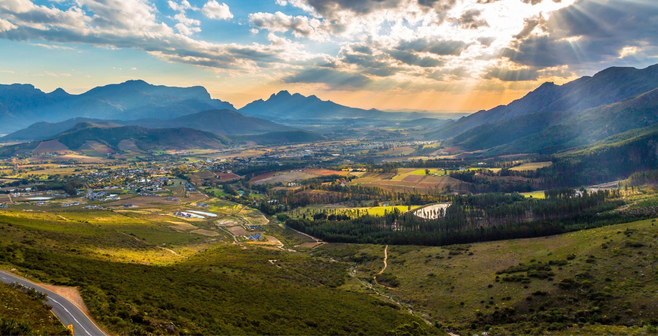 Drive from Hermanus to Franschhoek