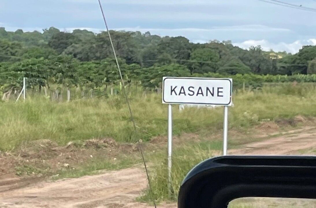 Drive from Nata to Kasane