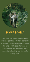 Fewer people