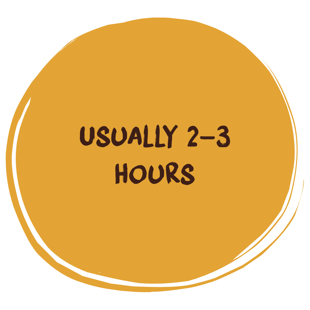 Two to three hours