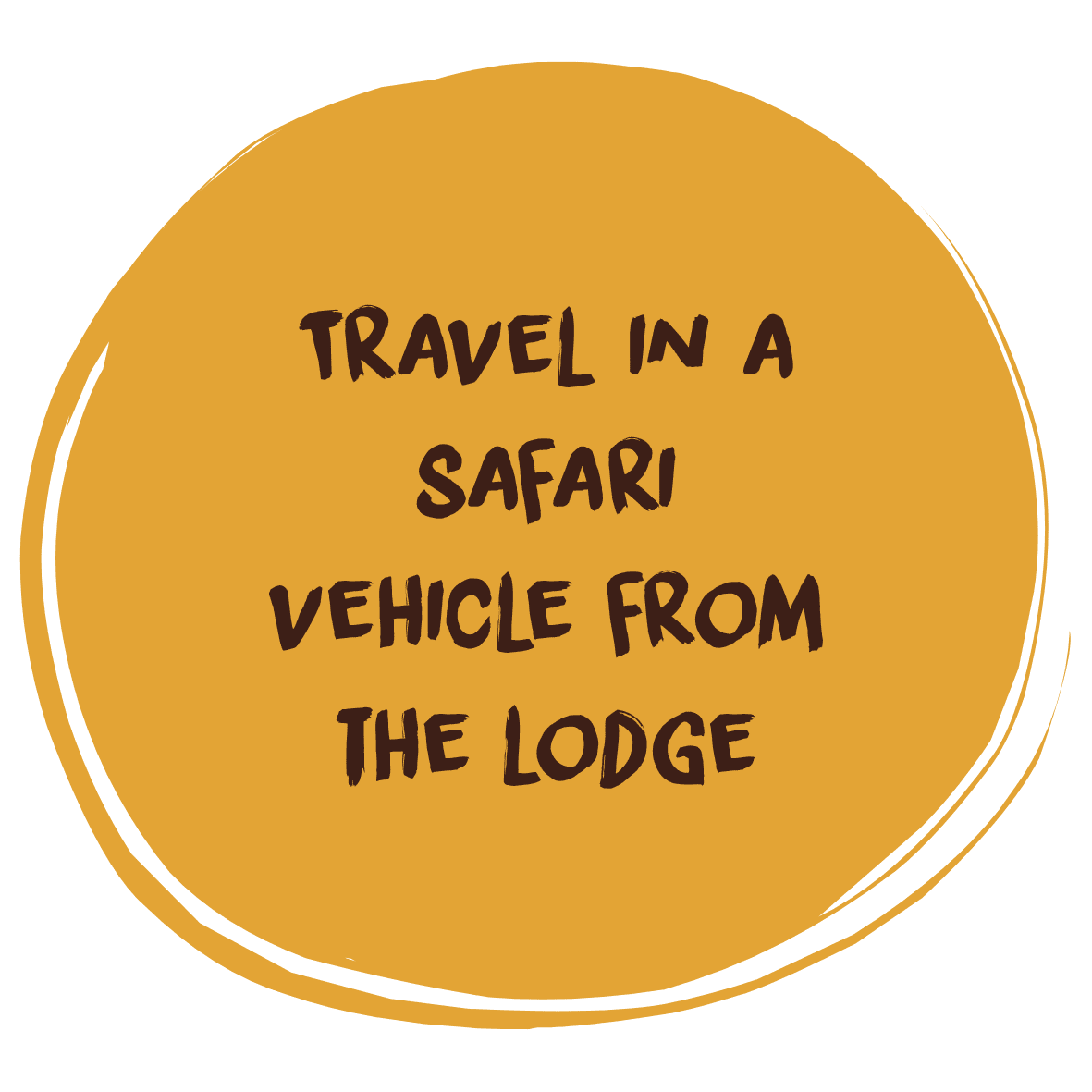 Vehicle from lodge