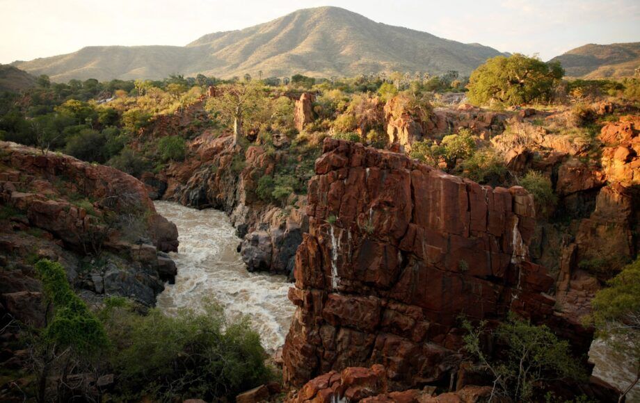 Epupa Falls in Kunene Namibia