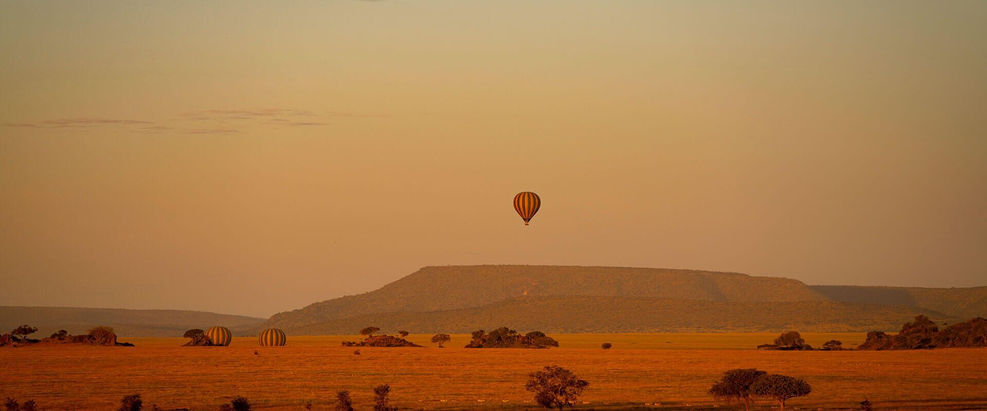 hot air balloon tanzania