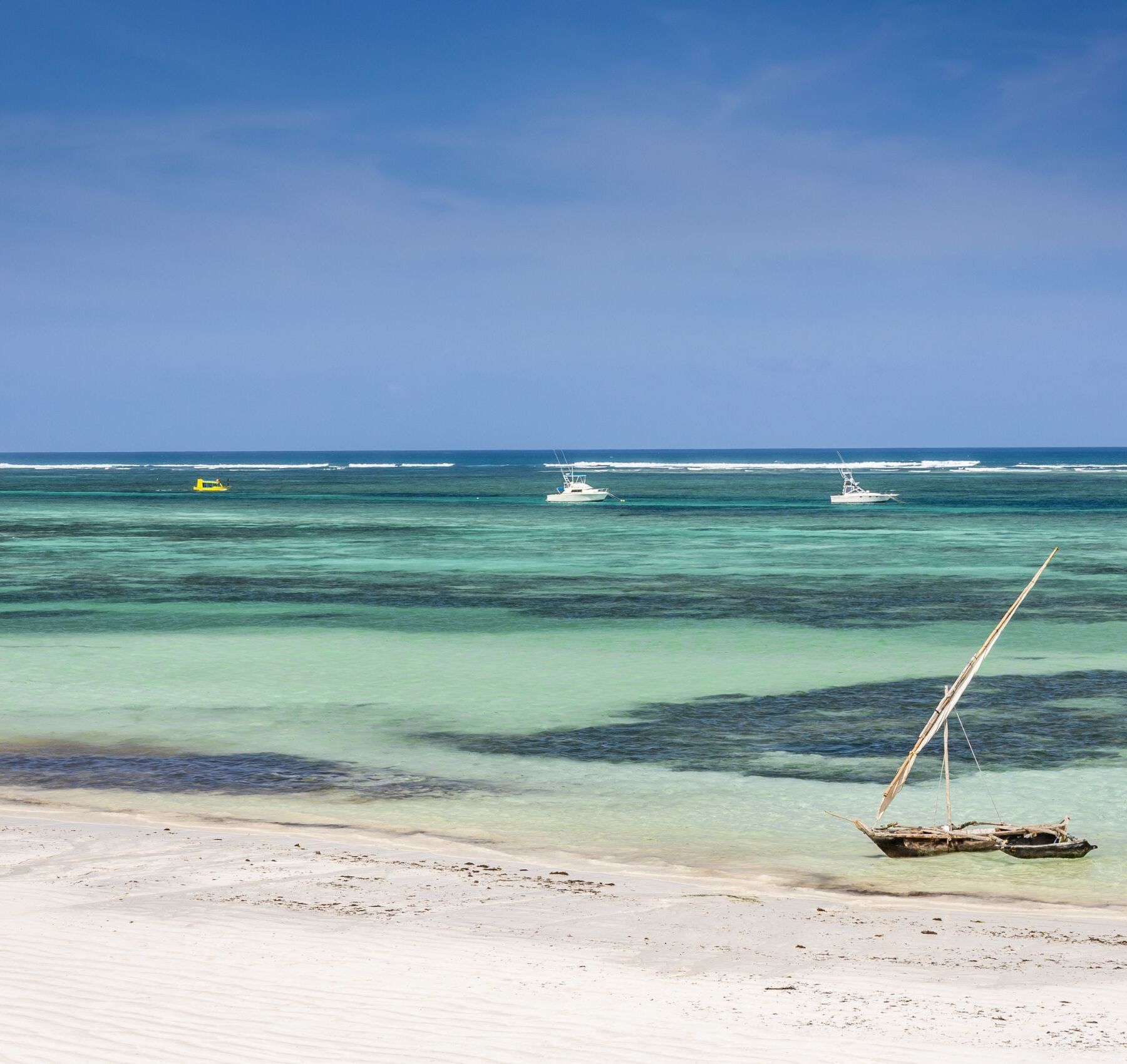 Diani Beach in Kenya