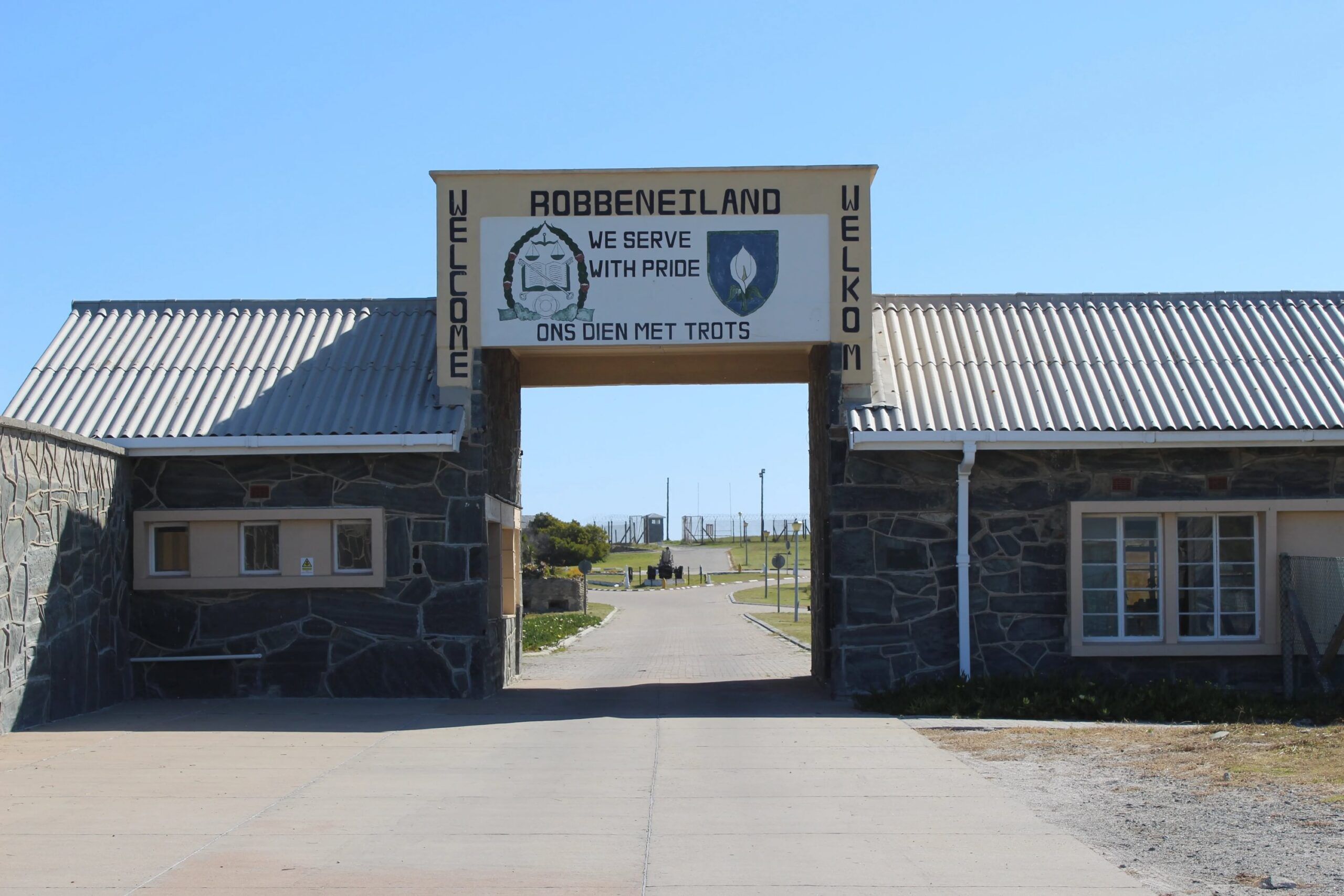 Robben Island visit by boat