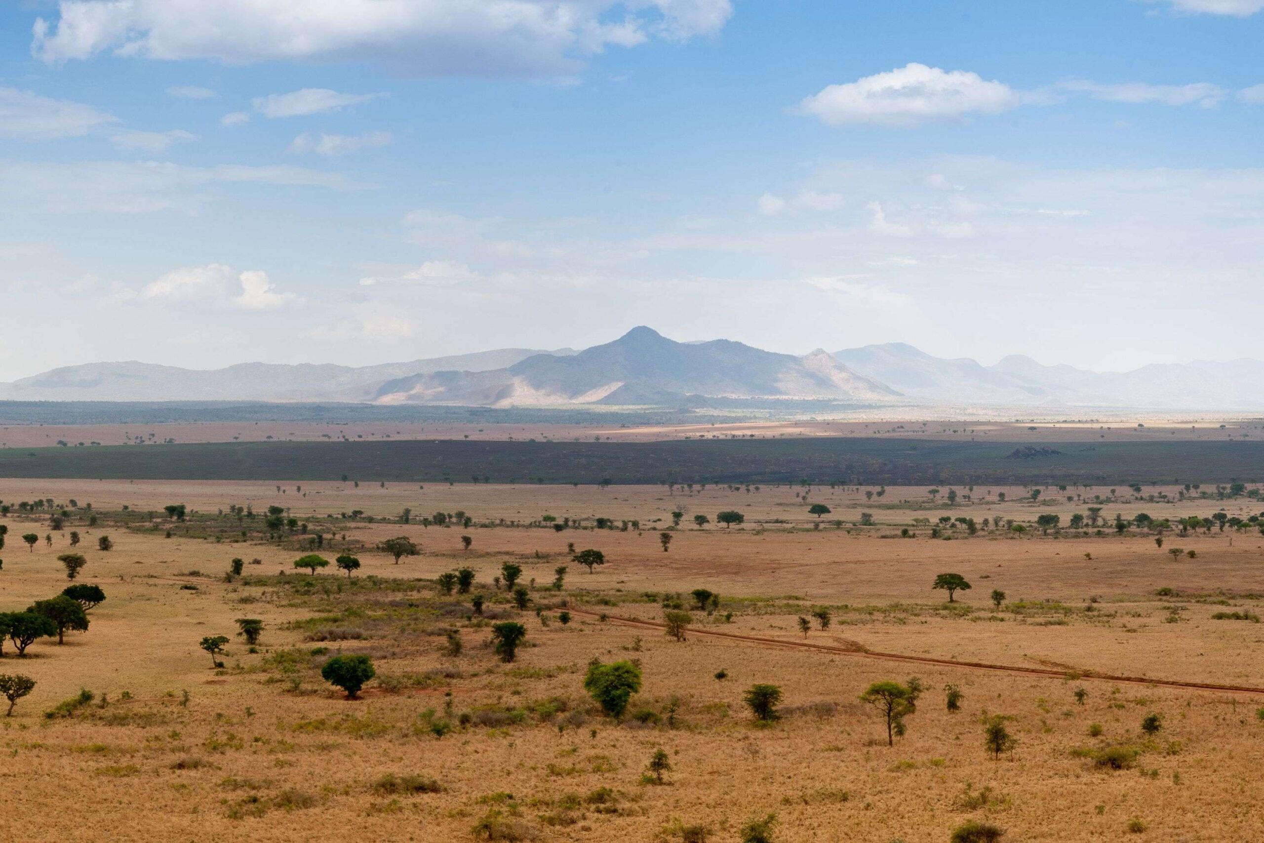 Driving from Moroto to Kidepo