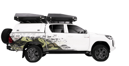 4x4 Toyota Hilux Comfort Camping Equipped DCAB